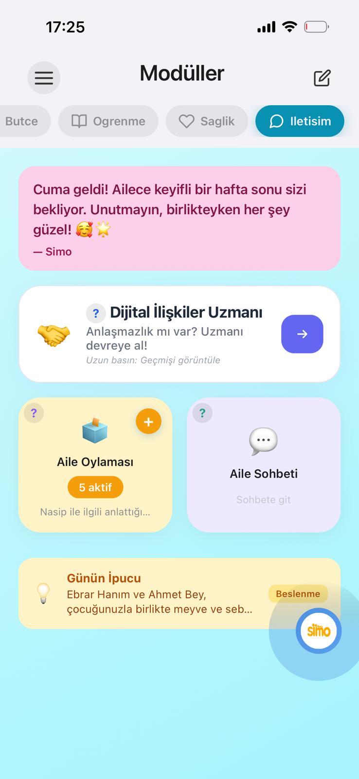 Yalnız Değilsiniz — Ailenizin Dijital Köprüsü — Simo